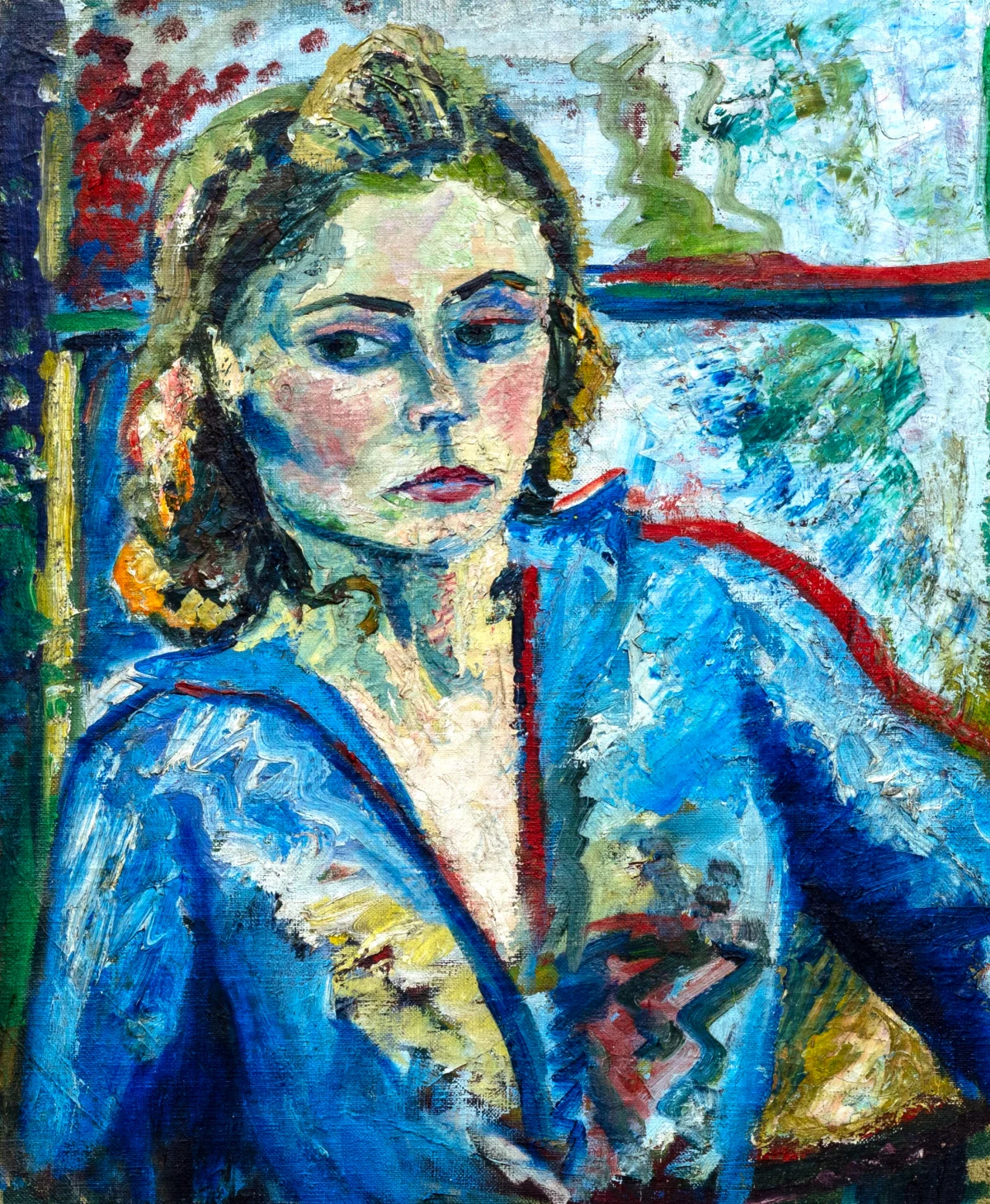 Mary Abbott, Self-Portrait, 1941