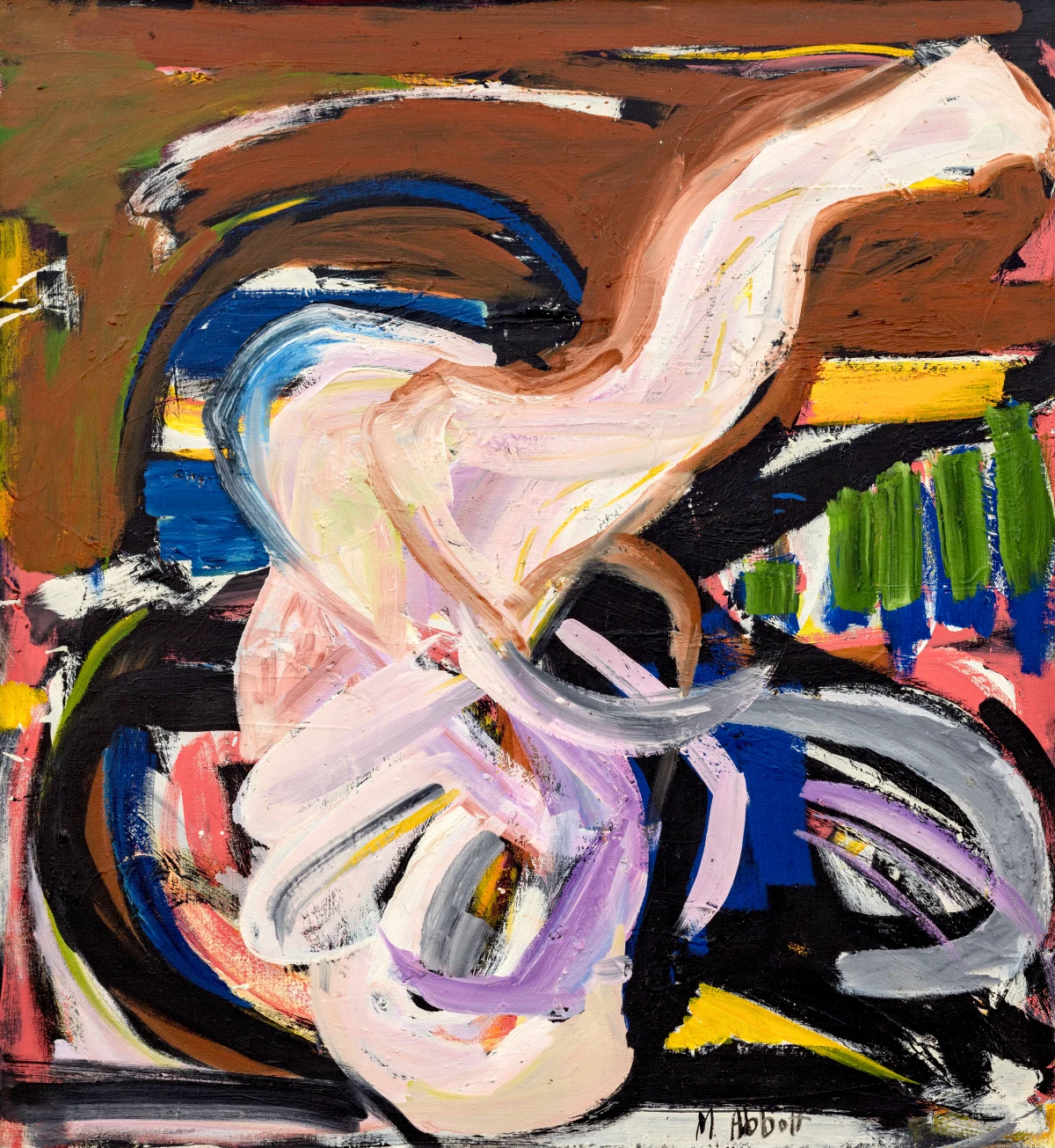 Mary Abbott, Black Swan, 1956
