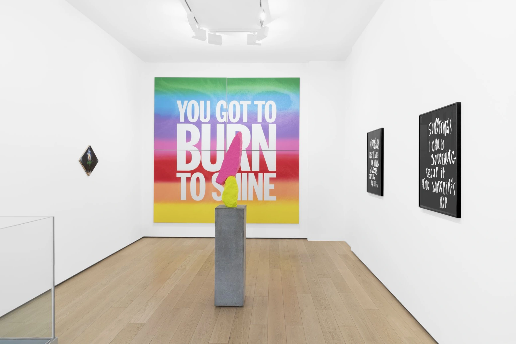 Image for Merci! John Giorno, at Almine Rech, Matignon