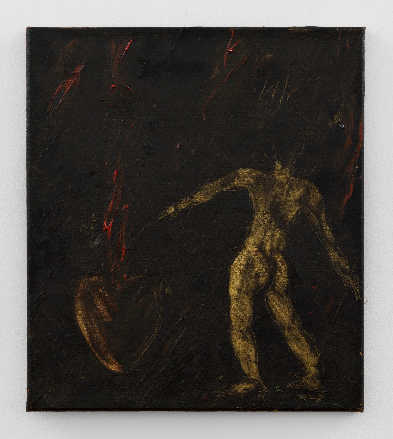Image for Derek Jarman: The Black Paintings: A Chronology. Part I 1984 - 1987, at Amanda Wilkinson