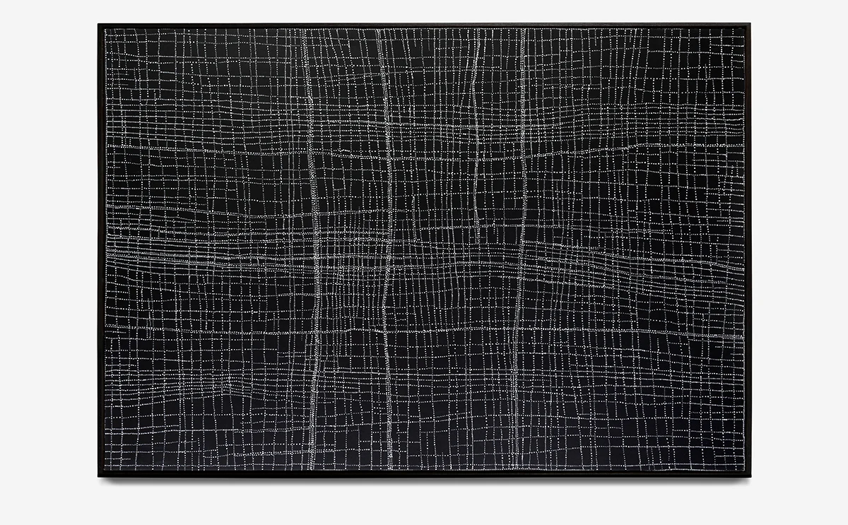 Dorothy Napangardi, Salt on Mina Mina, 2002