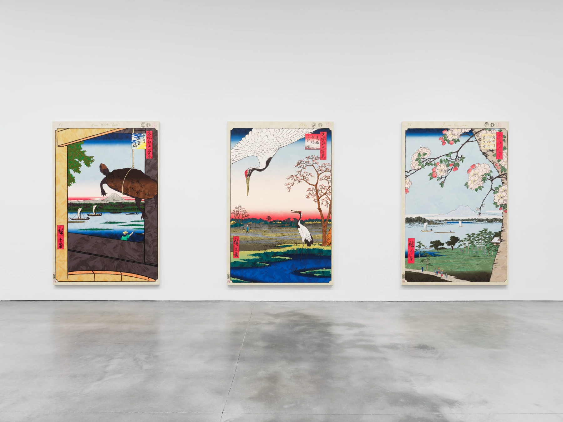 Image for Takashi Murakami: JAPONISME → Cognitive Revolution: Learning from Hiroshige, at Gagosian West 21st St