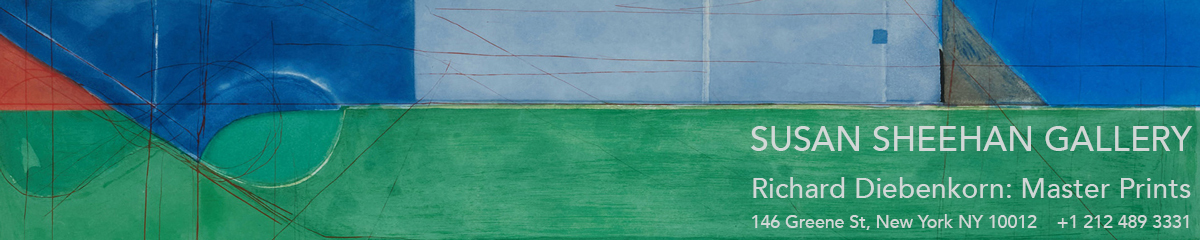 Richard Diebenkorn @ Susan Sheehan Gallery, New York