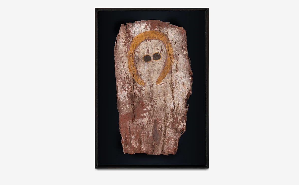 George Jomeri, Wanjina and a Child’s Hand Stencil, 1975