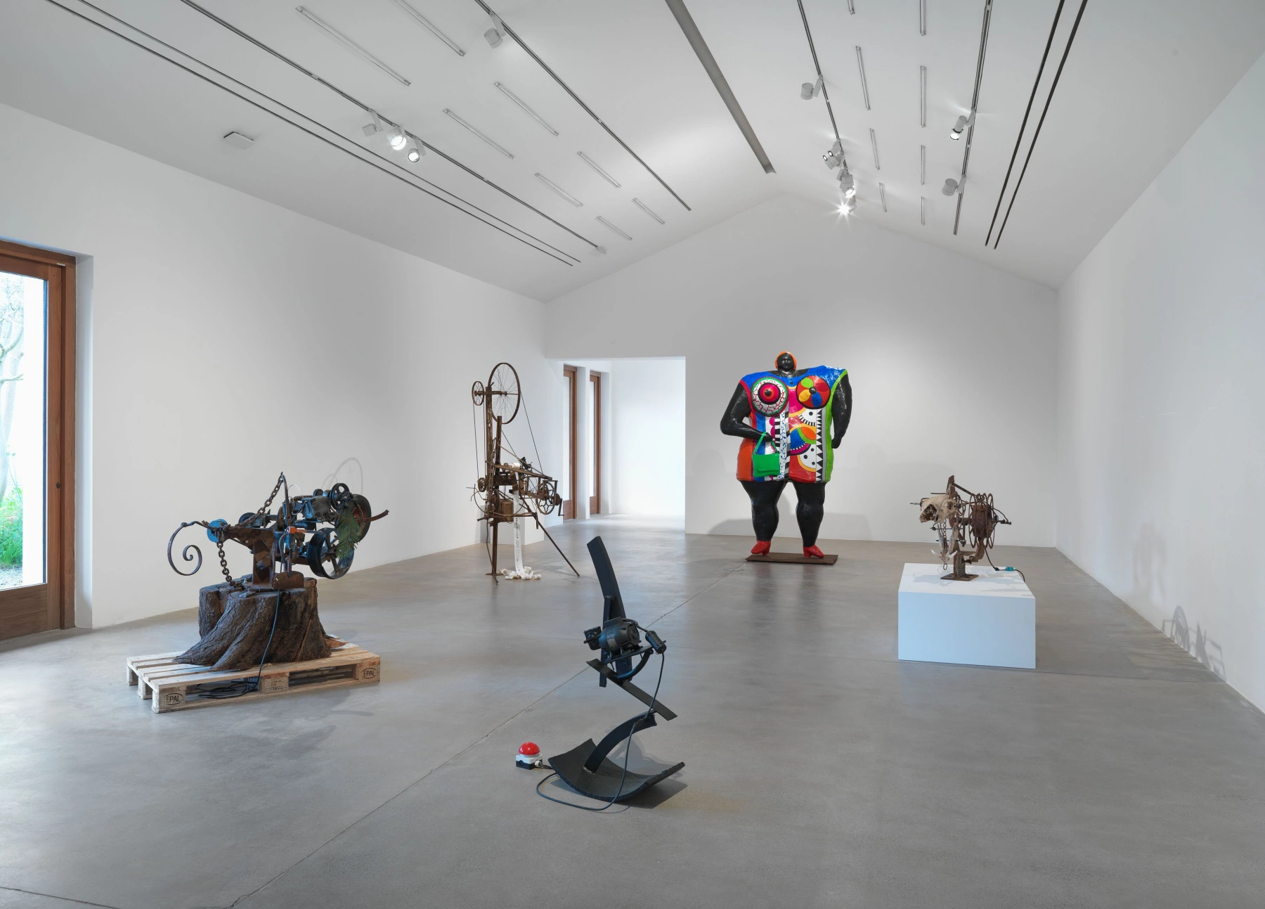 Image for Niki de Saint Phalle and Jean Tinguely.  Myths & Machines, at Hauser & Wirth Somerset