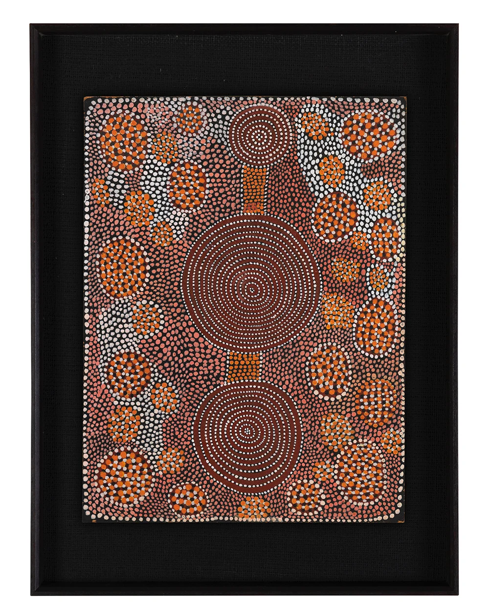 John Tjakamarra, Claypans at Paratjakultjini, 1973