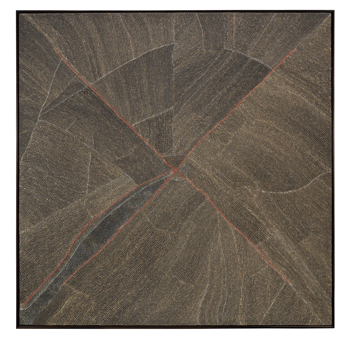 Kathleen Petyarre, Mountain Devil Lizard Dreaming, 2005