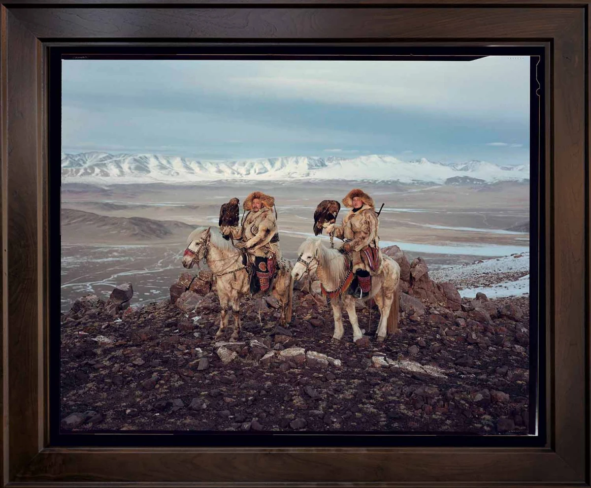 Jimmy Nelson, Dalaikhan & Erjan, Kazakh | Altai Mountains | Mongolia, 2020