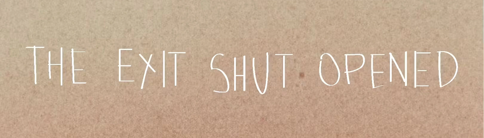 Image for Martina Quesada: The Exit Shut Opened at NISO
