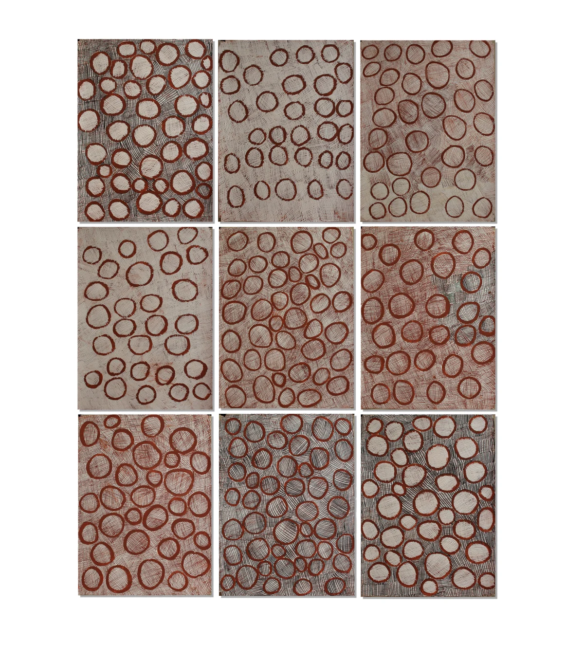 Nyapanyapa Yunupingu, Circles, 2014