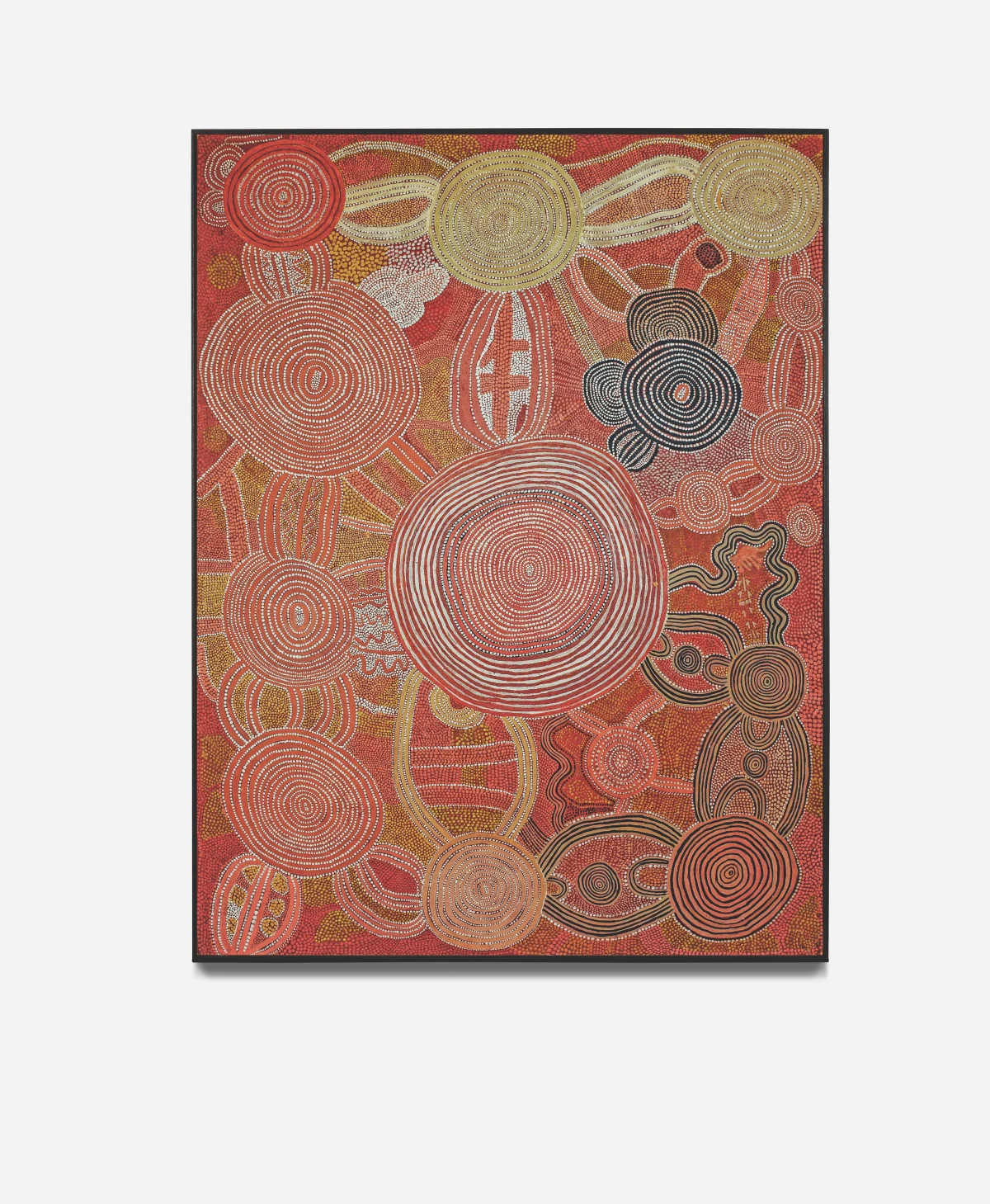 Pepai Jangala Carroll, Carlene West, Paddy Bedford, Timothy Cook & Shorty Lungata Tjungarrayi, 'Two Roads': Tingarri and Kangaroo Dreaming at Tjukulanya, 1973