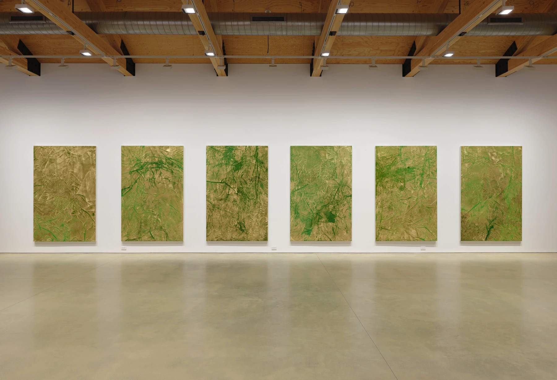 Image for Rudolf Stingel: Vineyard Paintings, at Gagosian Grosvenor Hill