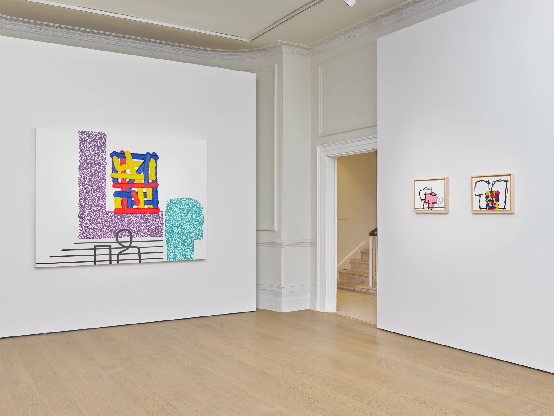 Image for Jonathan Lasker: Pictures for Happy Existentialists, at Timothy Taylor