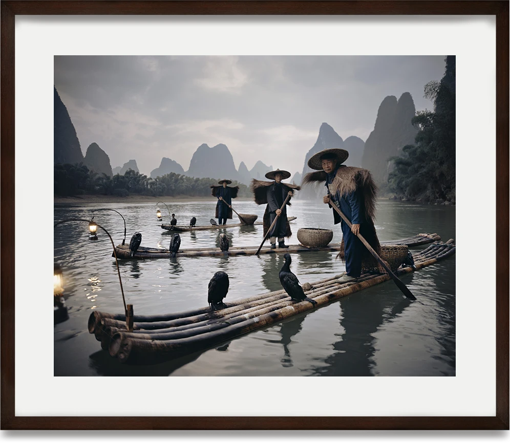 Jimmy Nelson, Yangshuo Cormorant Fishermen | Li River, Yangshuo, Guilin, Guangxi | China, 2005