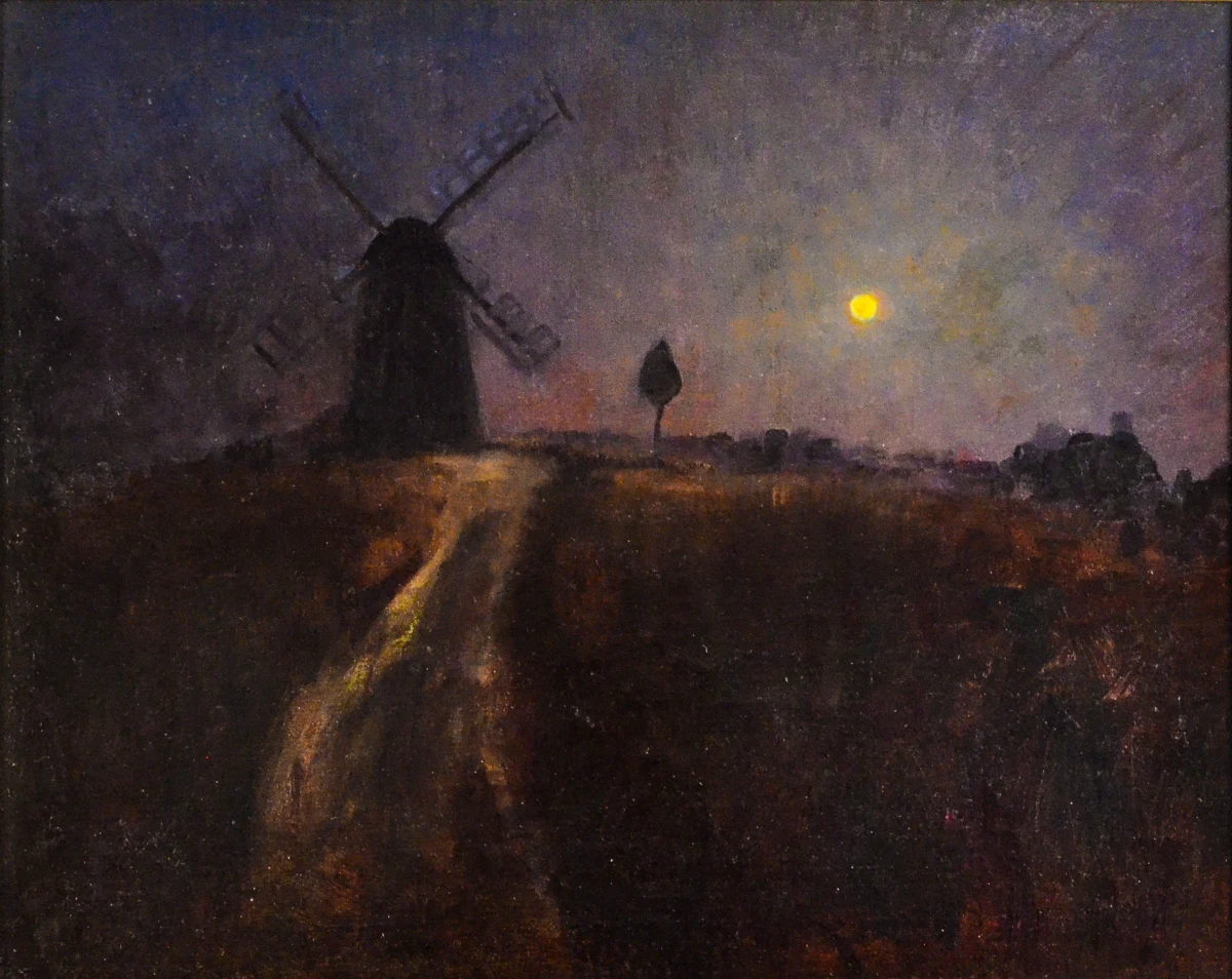 Agnes Pelton, Hayground Windmill, Bridgehampton, circa 1920-22