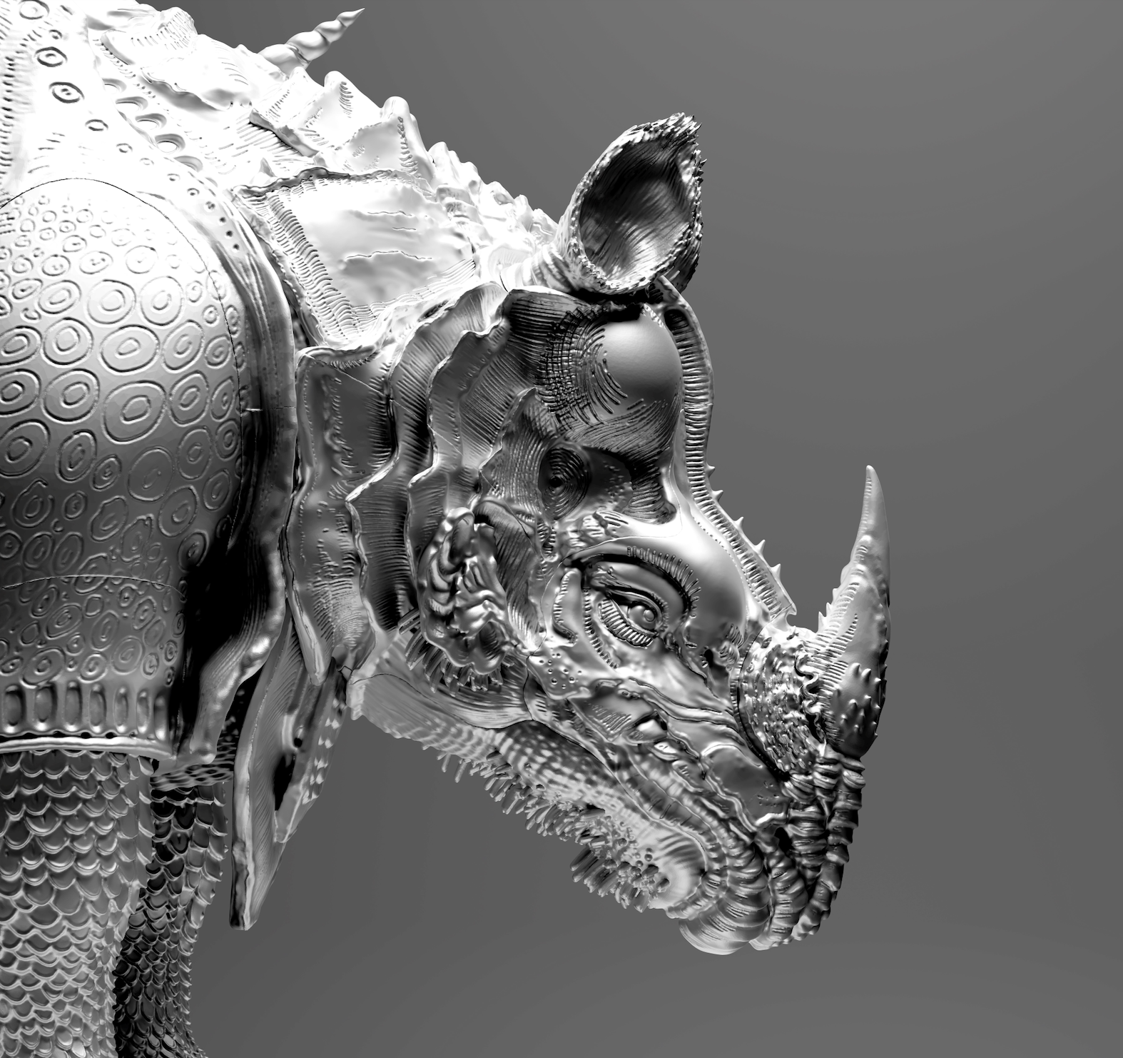Image for Albrecht Dürer’s Rhinoceros by Asprey Studio, at Asprey Studio Gallery
