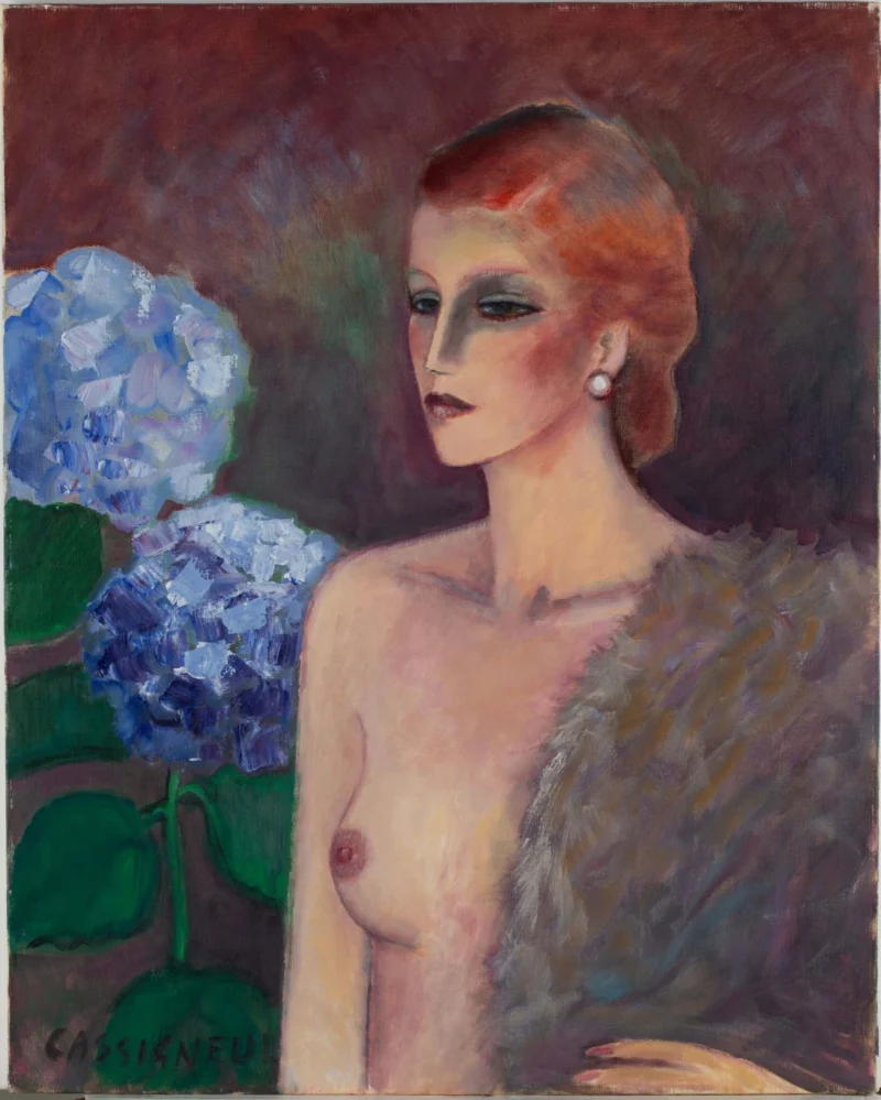 Jean-Pierre Cassigneul, L'hortensia bleu, 1995