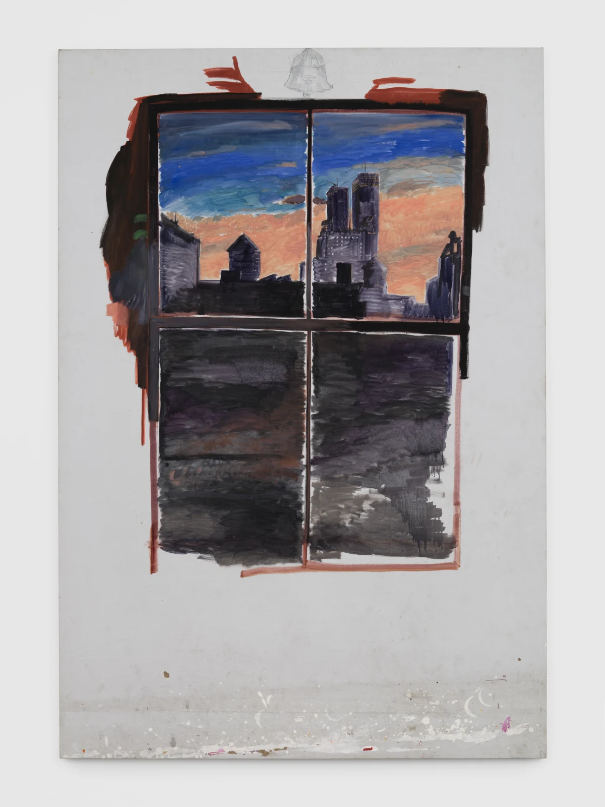 Paul Thek, Untitled (cityscape), 1972
