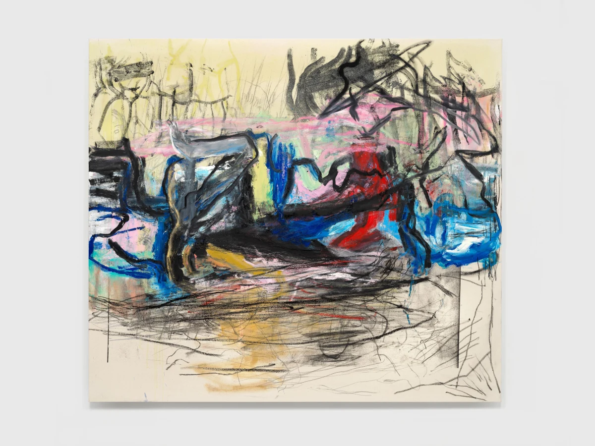 Rita Ackermann, Double I, 2024