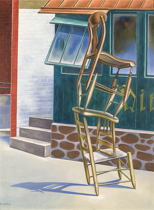 O. Louis Guglielmi, Tumblers, 1942