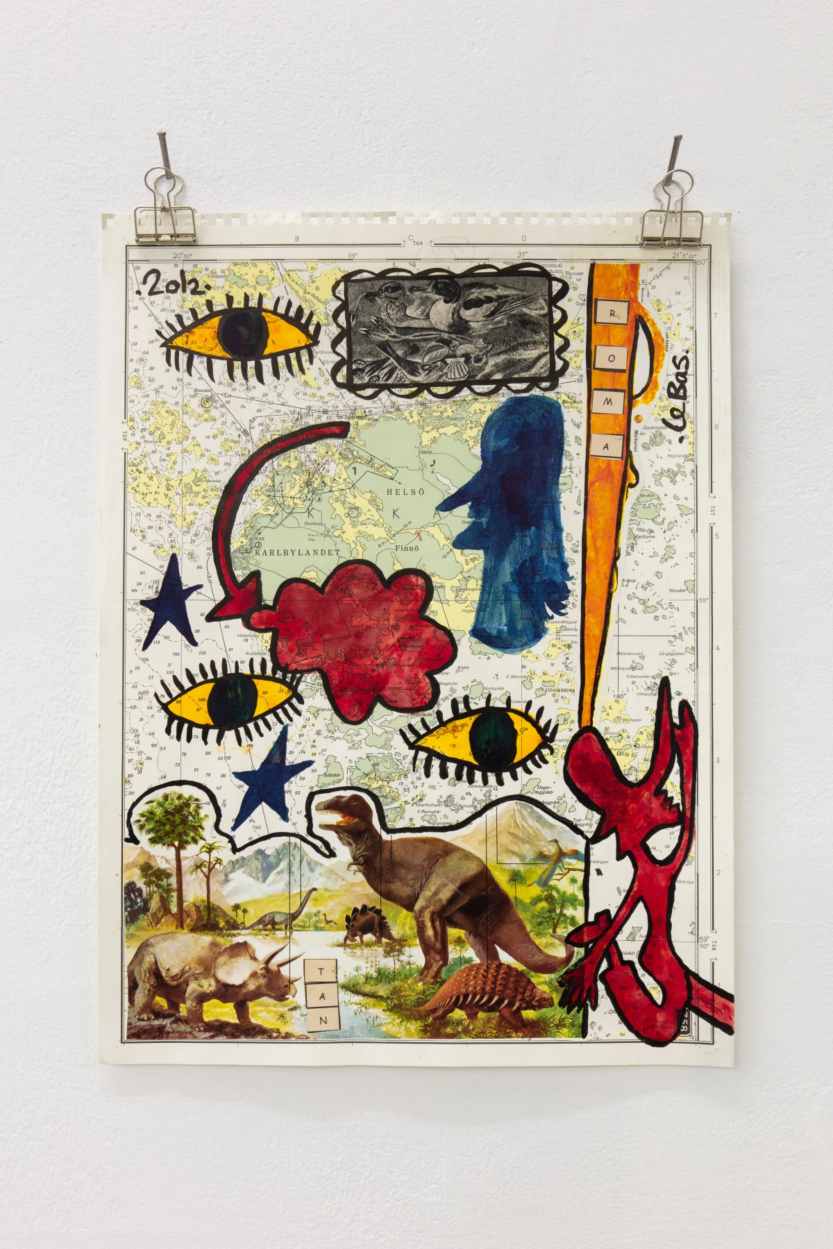 Damian Le Bas, Blue Jin, 2012