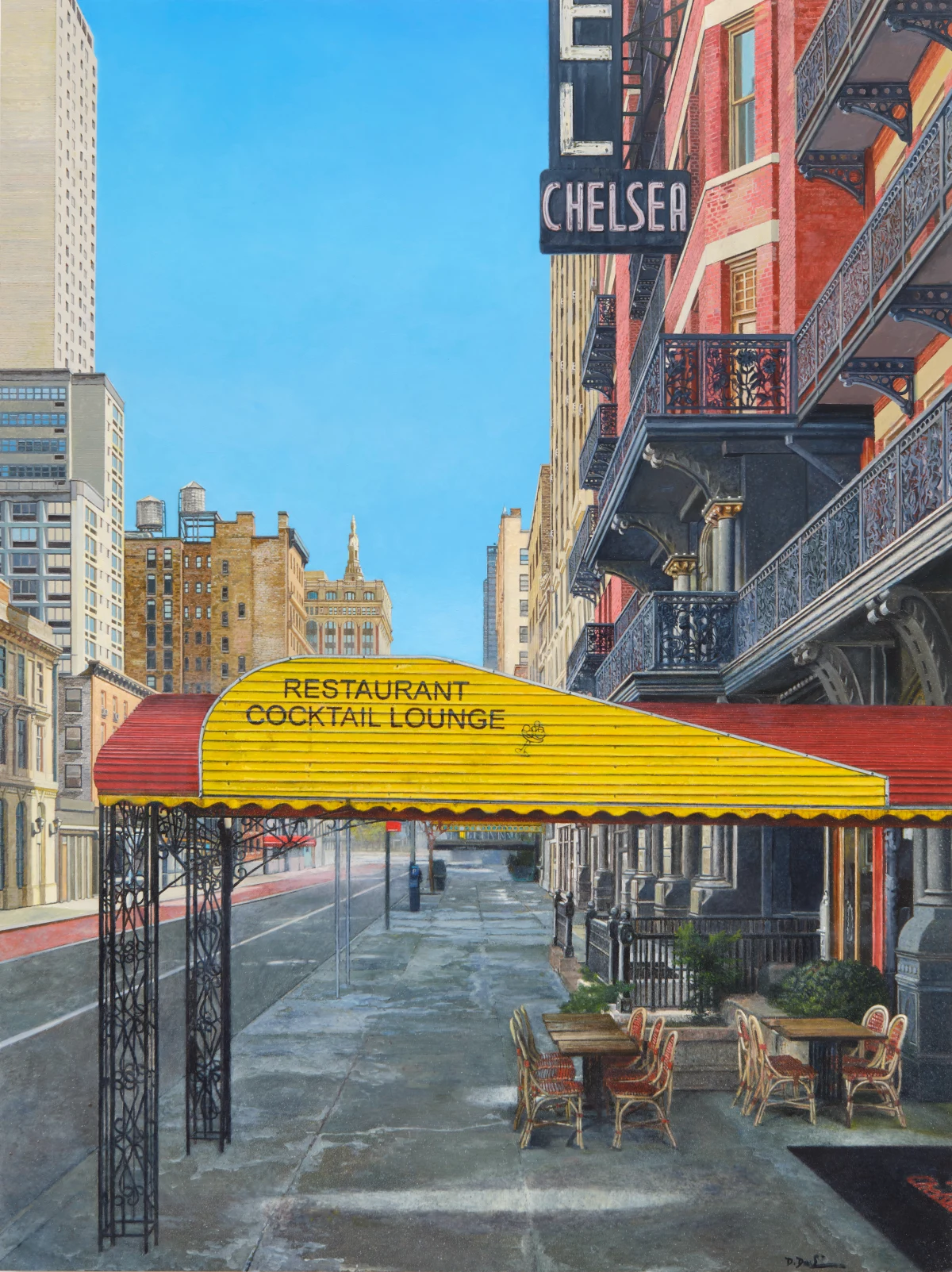 Saul Chase, Saul Chase, Steven Katz, Doug Safranek, Joseph Peller, Richard Haas & David DeSimone, Chelsea Restaurant Cocktail Lounge, 2024