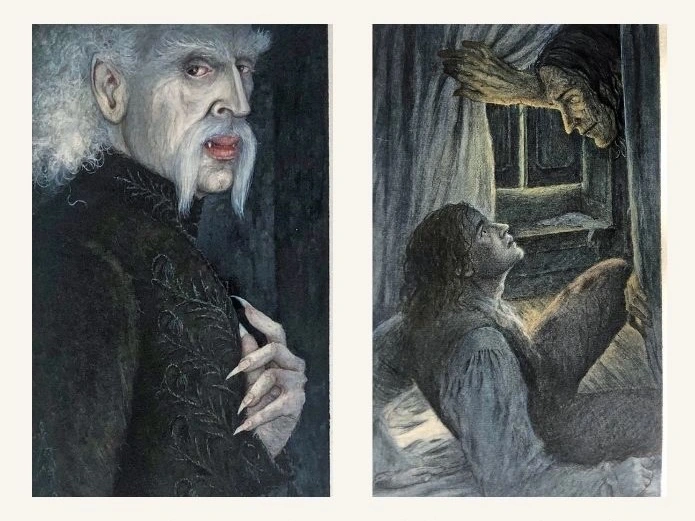 Image for Dracula & Frankenstein, at Emanuel von Baeyer