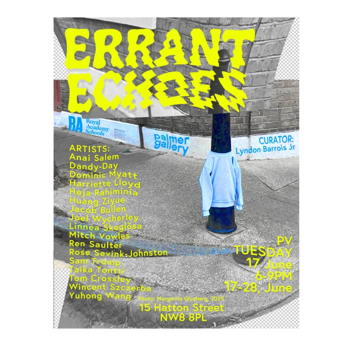 Image for Errant Echoes: RA Schools Class of 2027, at Palmer Gallery