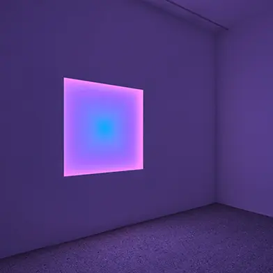 Image from James Turrell: At One, at Gagosian Le Bourget