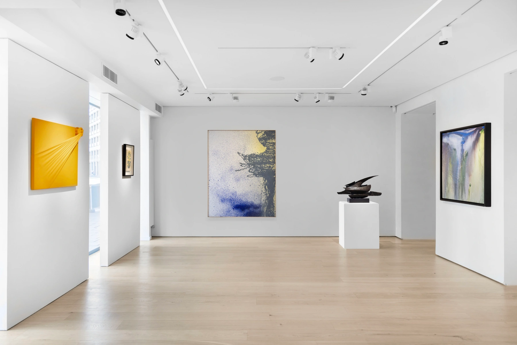 Installation shot from <b>Temporalité du Geste</b>, @ A&R Fleury