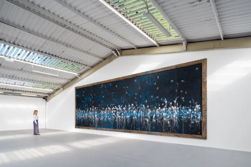 Installation shot from Pascale Marthine Tayou: Tchâm: Confidences, @ Galleria Continua