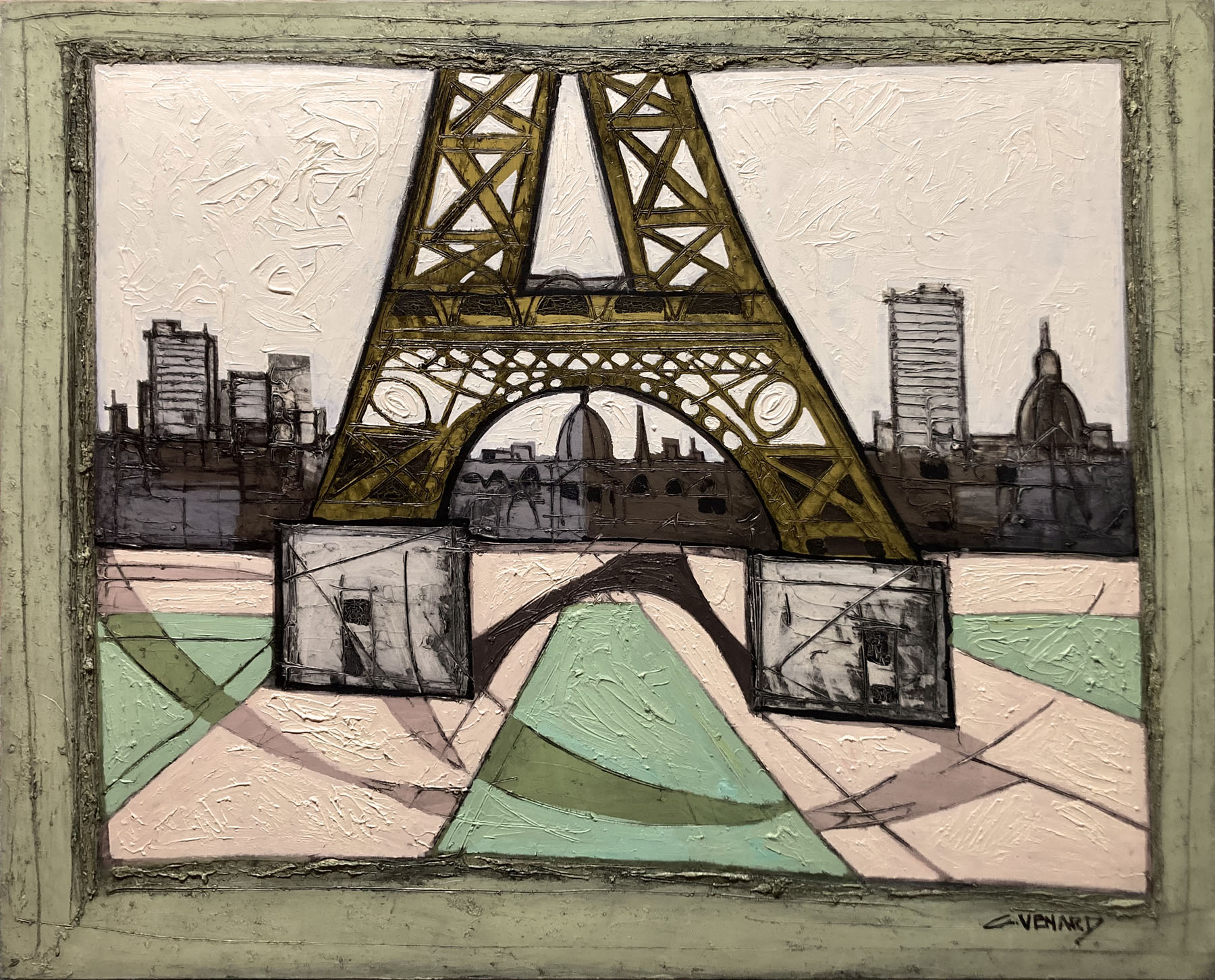 Image for Godot est Arrivé: Claude Venard & Post-Cubism, at Hanina Fine Arts