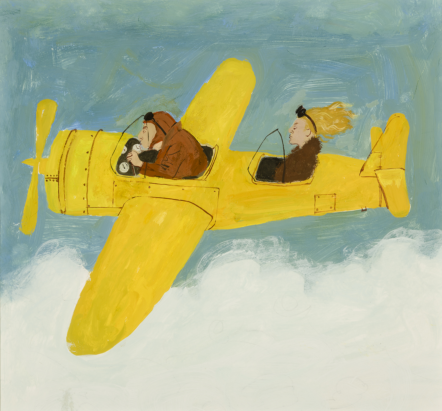 Honoré Sharrer, I Get No Kick in a Plane...