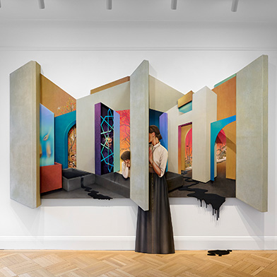 Image from A Mysterious Vision: The Uncanny and Lingering Influences of Surrealism in Contemporary Art, at Robilant+Voena, New York