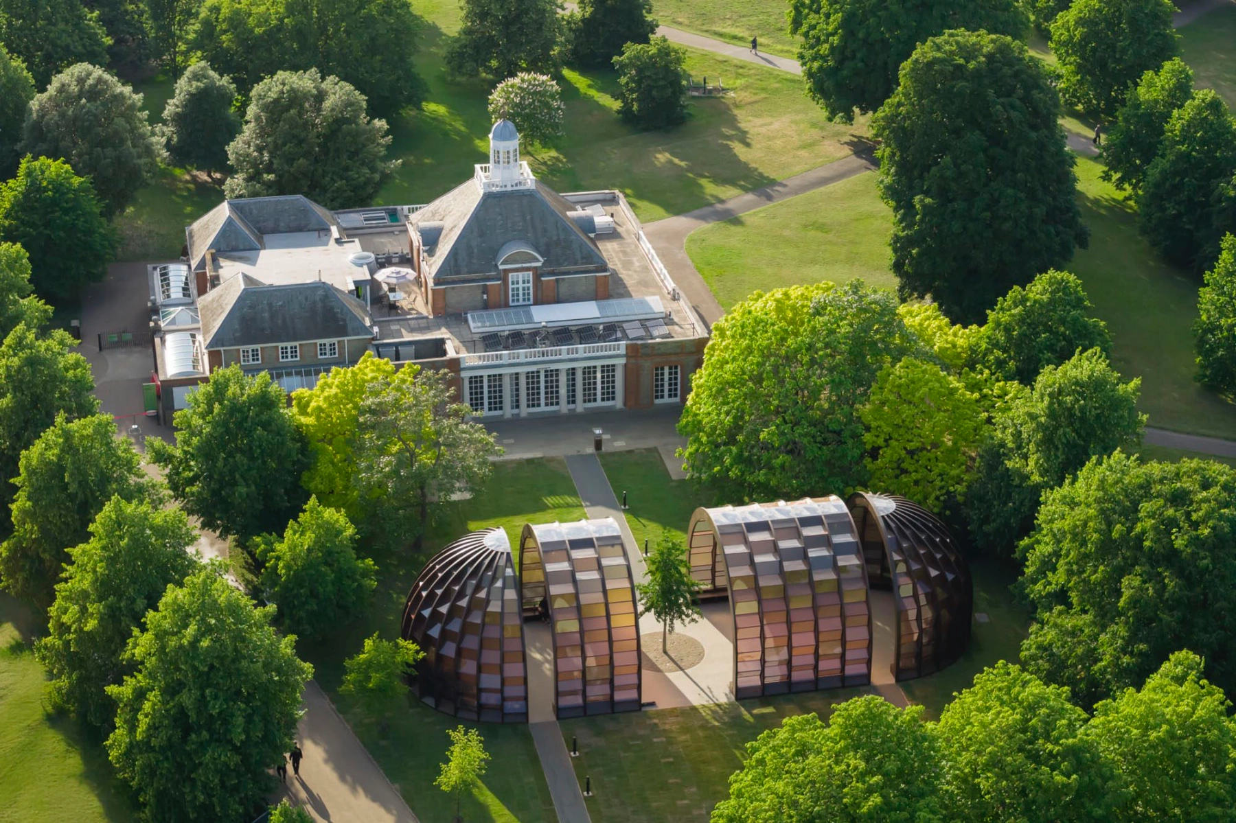 Image for A Capsule in Time: Serpentine Pavilion 2025 by Marina Tabassum, at Serpentine South Gallery