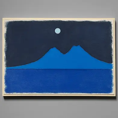 Image from Ugo Rondinone: ORA BLU, at Alfonso Artiaco