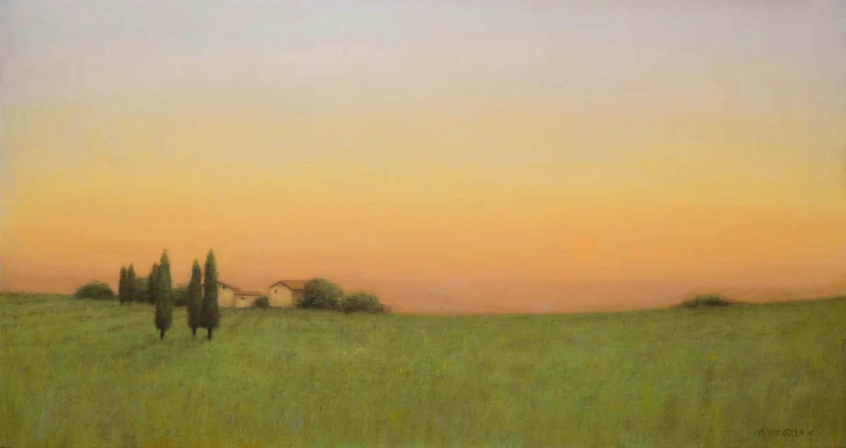 Mary Sipp Green & Mary Sipp Green, Afterglow Near Cortona, 2018