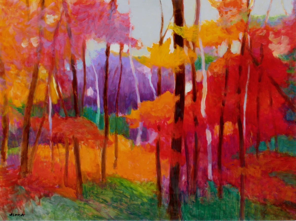 Frederick McDuff, André Hambourg, Isabelle de Ganay & Tadashi Asoma, Reddened Wood