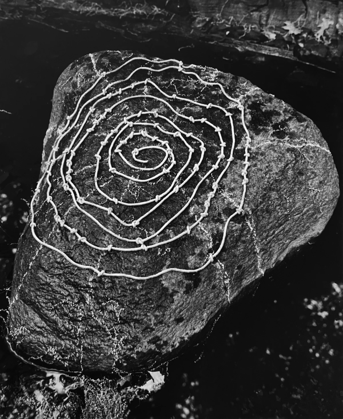 Dionne Lee, Untitled Rock Drawing (I), 2023