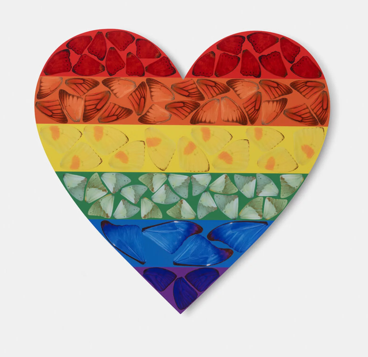 Damien Hirst, Butterfly heart