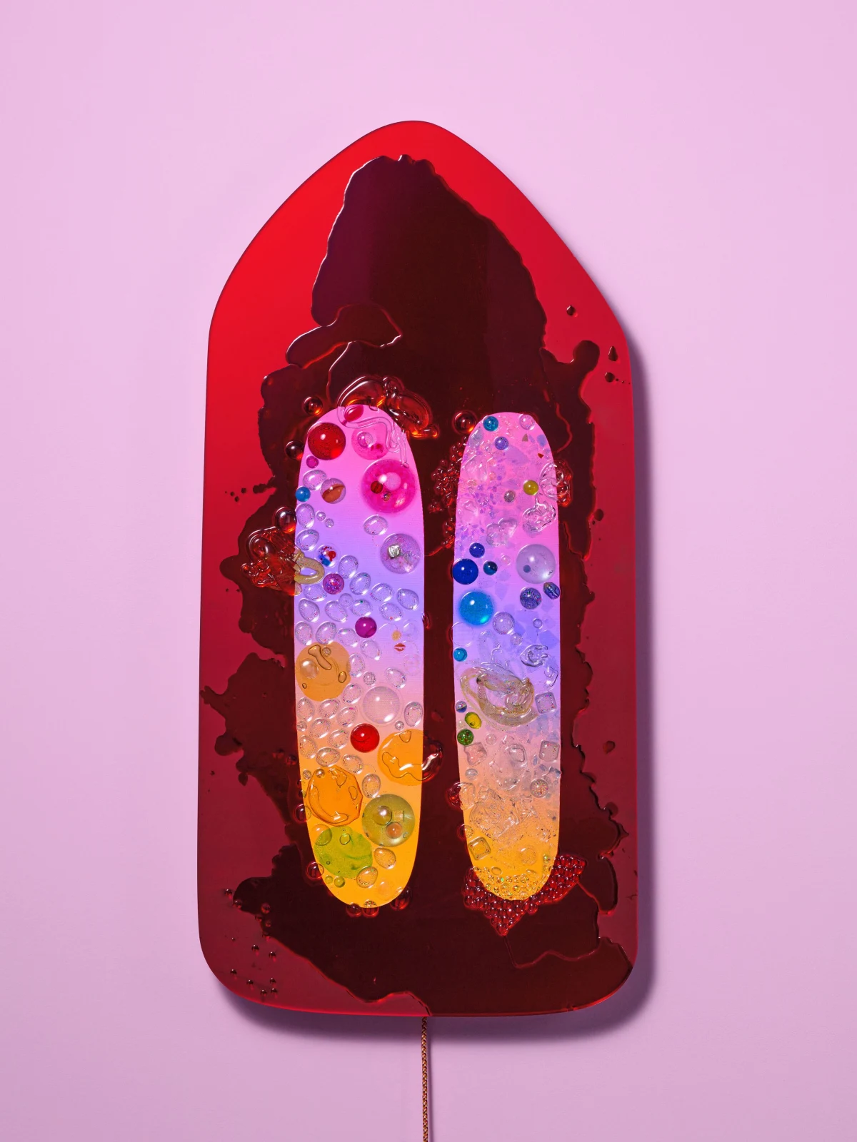 Jenny Holzer, Martin Creed, Larry Bell & Pipilotti Rist, Tine füllt das Öl nach, 2025