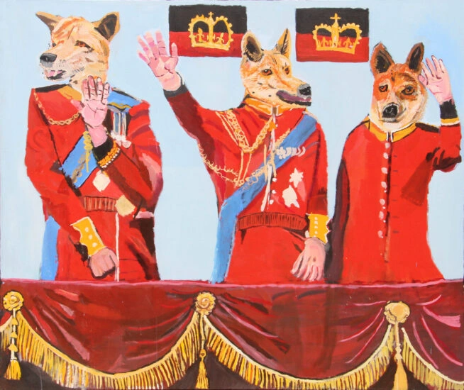 Image for Vincent Namatjira OAM: King Dingo, at Ames Yavuz