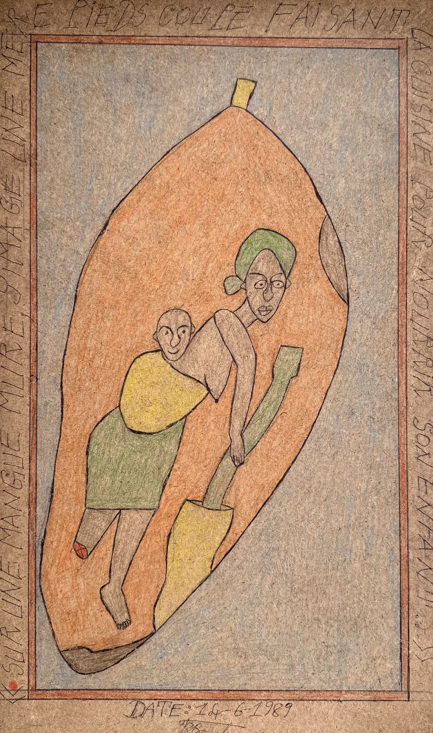 Frédéric Bruly Bouabré, Untitled