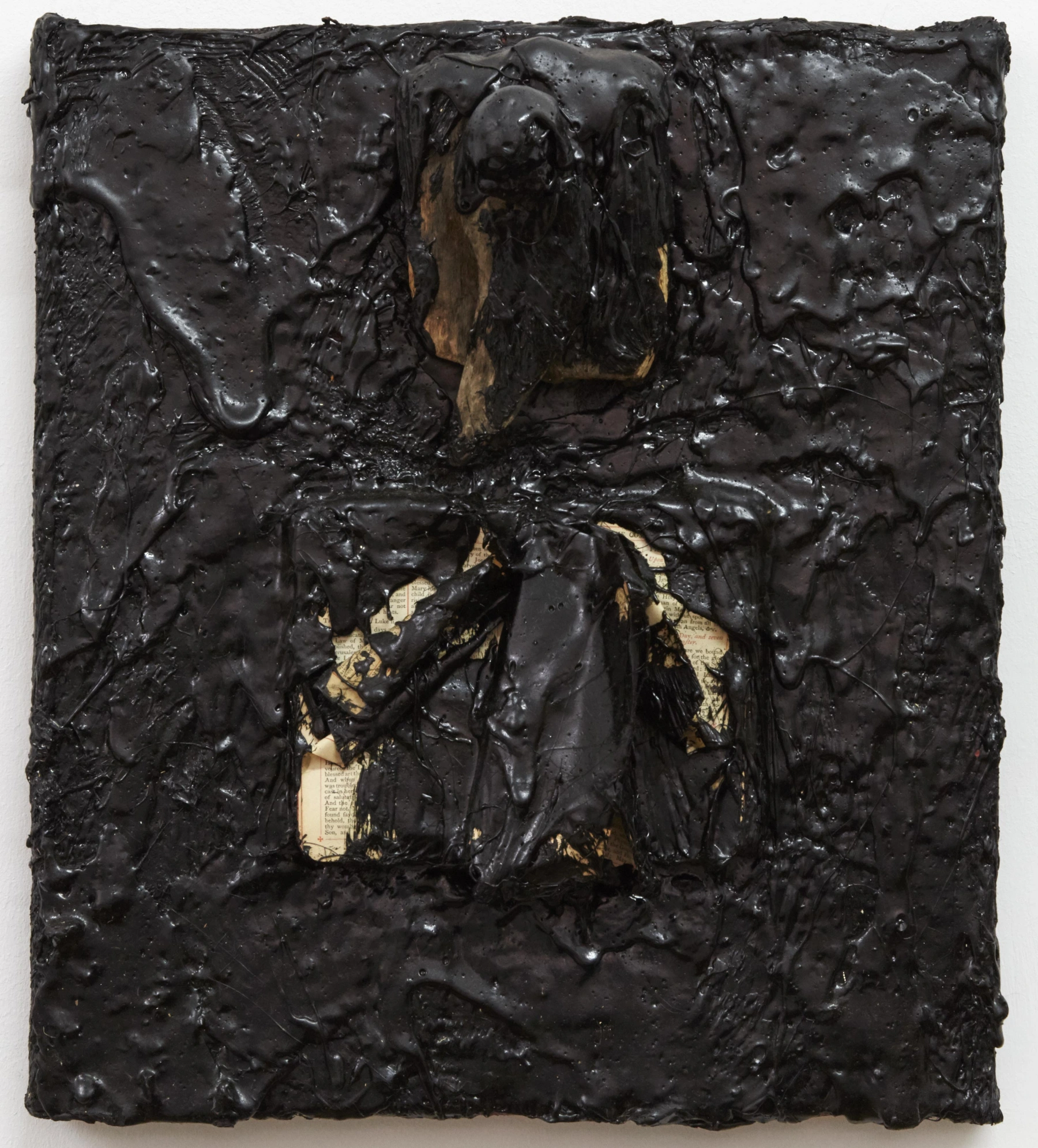 Image for Derek Jarman: The Black Paintings: A Chronology. Part II 1988 - 1991, at Amanda Wilkinson