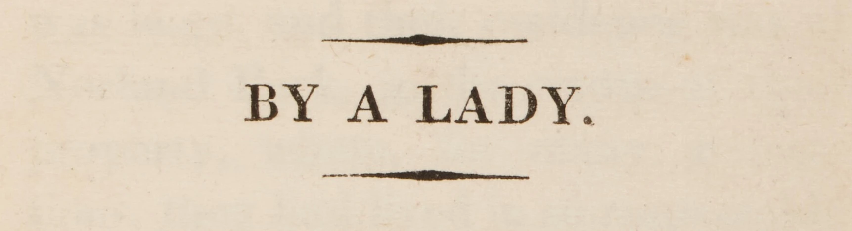 Image for By a Lady, at Sotheby’s New York
