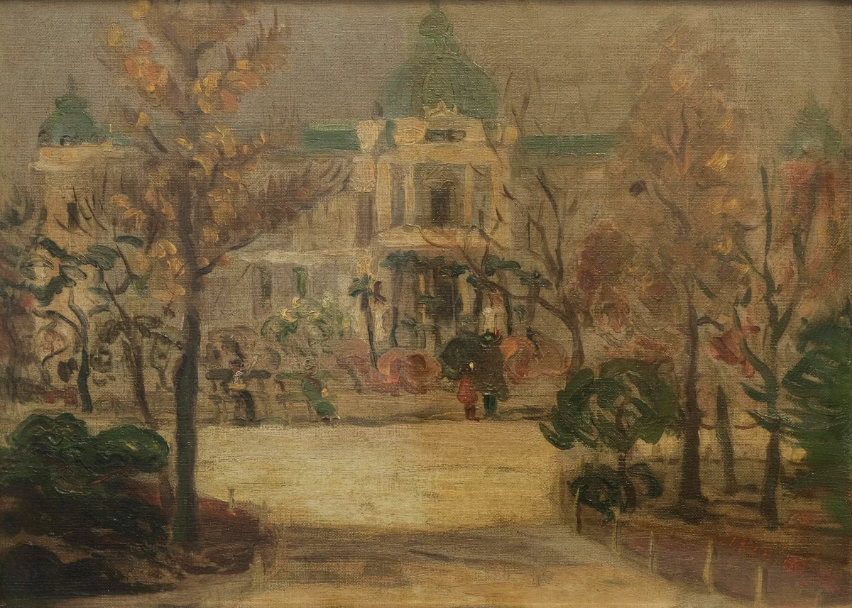 Chen Cheng-Po, Museum in Autumn, 1926