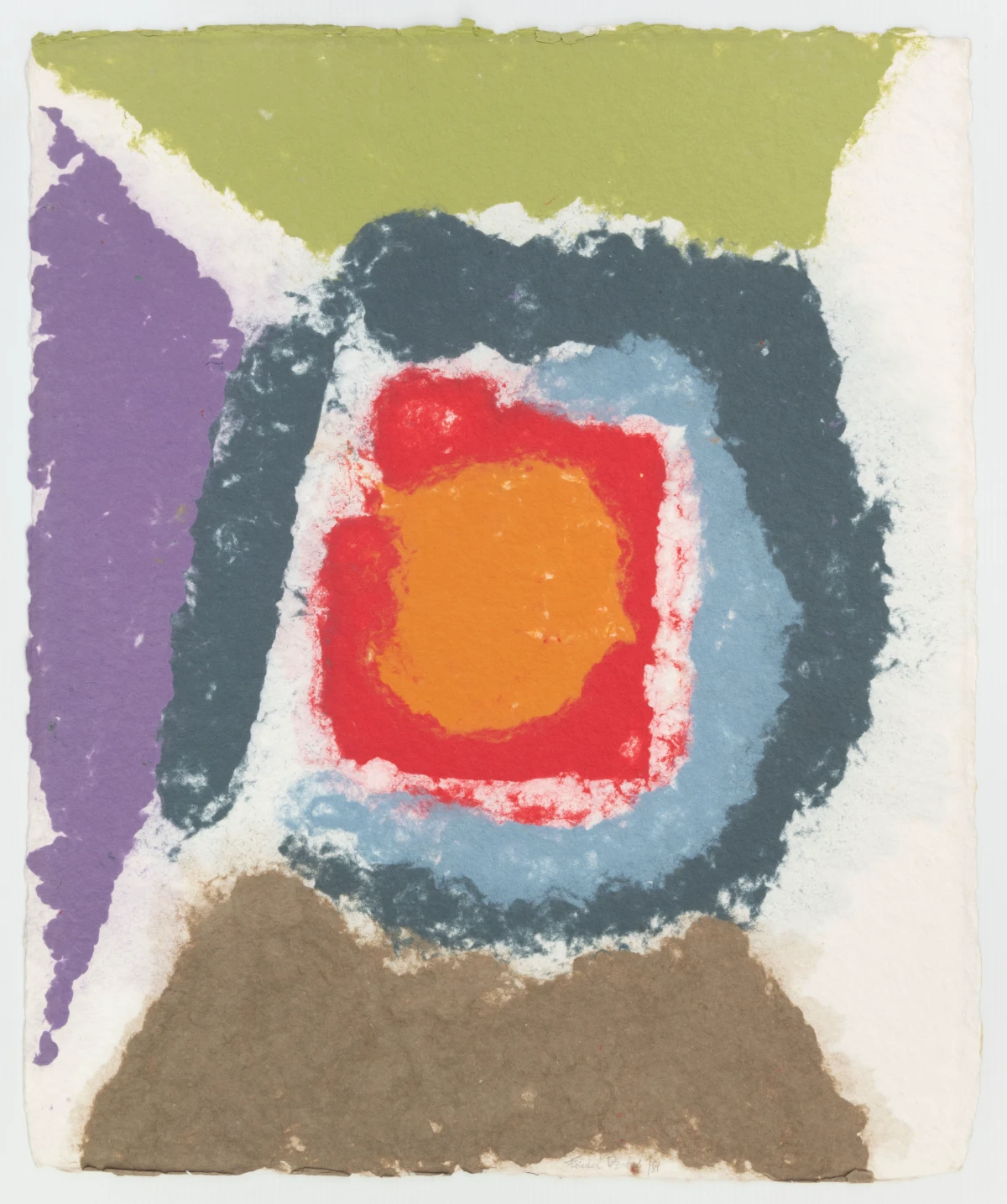 Friedel Dzubas, Untitled, 1981