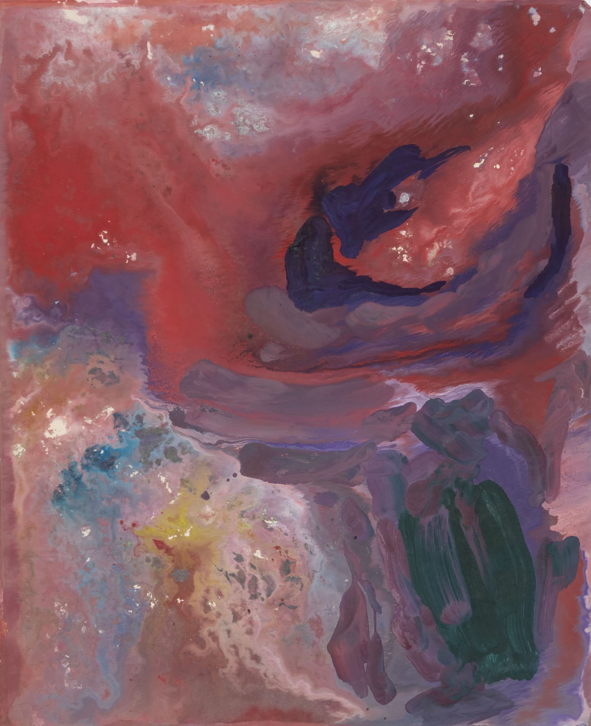 Friedel Dzubas, Untitled, 1985