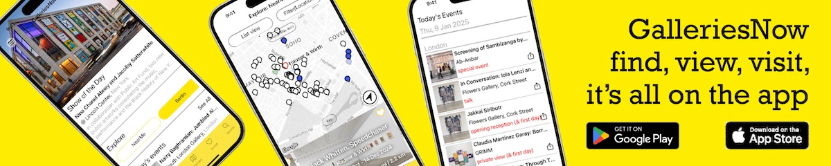 GalleriesNow - it's all on the app