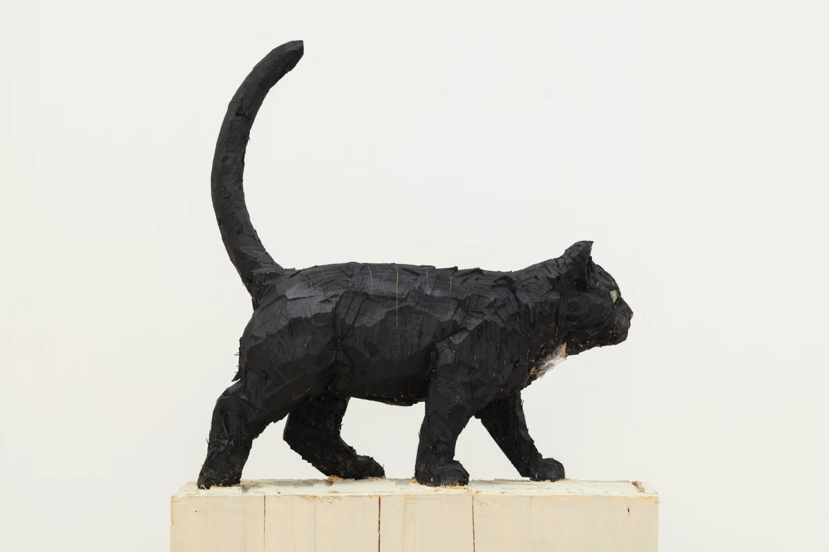 Stephan Balkenhol, Black Cat, 2025